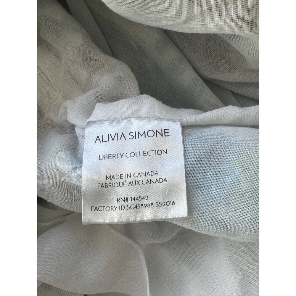 Alivia Simone Summer Bloom Tiered Dress Liberty Easter Girls 6 Purple Blue - Picture 6 of 10